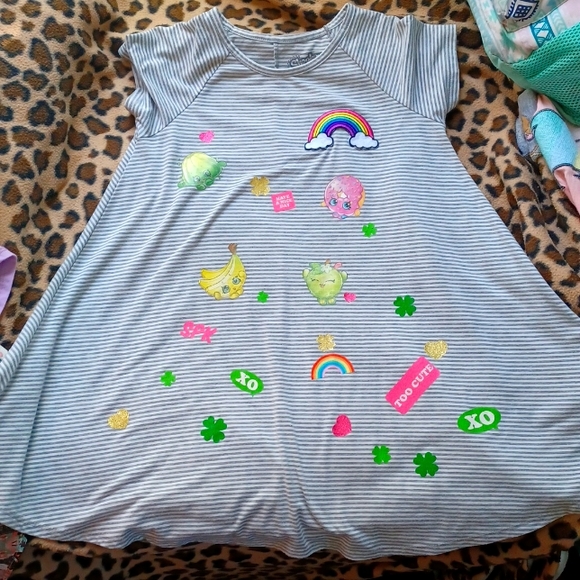 Shopkins dress SZ M (7/8) - Picture 1 of 2